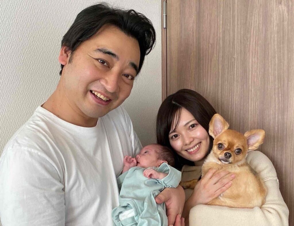 ジャンポケ斎藤と嫁と子供